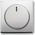 BUSCH JAEGER Bedienelement f&uuml;r Drehdimmer -102 UPedelstahl 6540-866-102