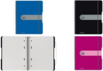 herlitz Collegeblock easy orga to go, A5, 80 Blatt, blau Sonderlineatur, kariert, holzfrei, 80g/qm, gelocht, - 1 St&uuml;ck (11293750)