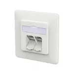 METZ CONNECT jungtis E-DAT C6A LSA++ 2 prievadai UP verkehrswei
