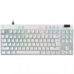 Logitech G PRO X TKL Rapid keyboard Gaming USB QWERTY US International White