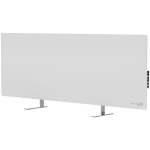 AENO Premium Eco Smart Heater, 700W, Tempered glass, Infrared+convection heating type, Led display Plug type: Europe (E/F type), WHITE