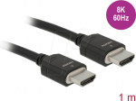 Delock - High Speed - HDMI-Kabel - HDMI m&auml;nnlich zu HDMI m&auml;nnlich - 5,0m - Dreifachisolierung - Schwarz - Dolby DTS-HD Master Audio-Unterst&uuml;tzung, Dolby TrueHD-Unterst&uuml;tzung (85296)
