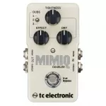 Gitaros efektų pedalas TC Electronic Mimiq Doubler &ndash; kompakti&scaron;kas dvigubinimo pedalas su True Bypass