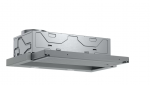 Bosch | Hood Serie 4 | DFL064A52 | Telescopic | Energy efficiency class A | Width 60 cm | 270 m&sup3;/h | Push Buttons | LED | Silver