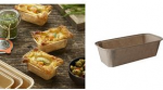 PAPSTAR Backform pure, eckig, 523 ml, braun aus Pergamentpapier mit Silikonschicht, gefriergeeignet, - 1 St&uuml;ck (87117)