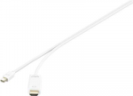 Renkforce RF-3697526 Videokabel-Adapter 3 m Mini DisplayPort HDMI Wei&szlig; (RF-3697526)