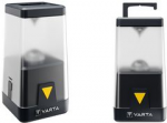 VARTA Outdoor Ambiance Campingleuchte L30RH Hochleistungs-Campingleuchte im VARTA Design inklusive hybridem Batteriesystem (wiederaufladbar und gleichzeitig durch Prim&auml;rbatterien funktionsf&auml;hig). Mit Dimmfunktion und Nachtlicht-Modus. Integrierte Hak ...