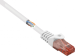Renkforce RF-5044028 RJ45 Netzwerkkabel, Patchkabel CAT 6 U/UTP 5.00 m Wei&szlig; mit Rastnasenschutz, Halogenfrei 1 St. (RF-5044028)