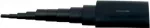 3M TE100048582 - Termosusitraukiantis vamzdelis - Juoda - 100 cm - 1,2 cm - 135 &deg;C