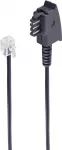 Telefono laidas ShiverPeaks BS70105-20 20m juodas