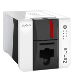 Evolis Zenius 2, einseitig, 12 Punkte/mm (300dpi), USB, Ethernet Kartendrucker, einseitig, Thermotransfer (Farbsublimation, 4-Farb, monochrom), Aufl&ouml;sung: 12 Punkte/mm (300 dpi), Geschwindigkeit (max.): 700 Karten/Stunde, USB (2.0, Typ A, Typ B), Eth ...