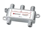 OPTICUM 1x4 DVB-T/SAT Signal Skirstytuvas 5-2400 MHz F-Type Cinko liejinys