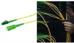 LogiLink FPSLS40 OS2 vienmodis &scaron;viesolaidinis jungiamasis laidas, SC į LC simpleksas, 40 m, geltonas, LSZH