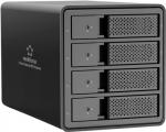 Renkforce RF-6647598 8.9 cm (3.5 Zoll) Festplattengeh&auml;use 4 Bay 3.5 Zoll USB-A (USB 3.0) (RF-6647598)