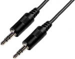 e+p B 111/2 Audio-Kabel 2,5 m 3.5mm Schwarz (B 111/2)