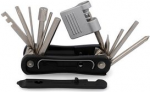 FISCHER Fahrrad-Multitool f&uuml;r E-Bikes, 15-teilig bestehend aus Sechskantschl&uuml;ssel 2,5/3/4/5/6/8, Nippel - 1 St&uuml;ck (50404)