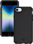 Mobilis SPECTRUM - Hintere Abdeckung f&uuml;r Mobiltelefon - widerstandsf&auml;hig - recycelt, antimikrobiell - Impacthane - Schwarz - f&uuml;r Apple iPhone 7, 8, SE (2. Generation), SE (3rd generation) (066023)