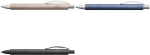 FABER-CASTELL Kugelschreiber Essentio Aluminium, ros&eacute; mit Druckmechanik, Schaft aus Aluminium matt, ergonomische - 1 St&uuml;ck (148425)