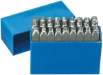 Gedore 8605220 Schlagbuchstabensatz Schrifth&ouml;he: 6 mm