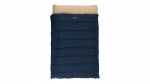 Outwell Contour Lux Deep Blue | Sleeping Bag | 220 x 145 cm | -22 to 12 &deg;C | Both Side Zipper