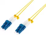 LOGILINK plonas &scaron;viesolaidinis &scaron;uolis - OS2 - LC-LC dvipusis - vienmodis - geltonas - 10 m