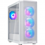 FARA 514X, Tower-Geh&auml;use wei&szlig;, Tempered Glass
