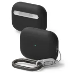 Ringke Silikoninis Dėklas Apple AirPods Pro 1 ir 2 kartai - Juodas