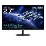 Gigabyte G27Q26 žaidimų monitorius, 27 colių QHD, 68.6 cm, 2560 x 1440, 260 Hz, 1 ms, juodos spalvos