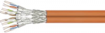 Wentronic GoobayCat.7 RohkabelA Duplex-Netzwerkkabel, S/FTP (PiMF), Orange, 100 m - CU, AWG 23/1 (solid), LSZH (91891)
