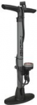 FISCHER Fahrrad-Standpumpe, f&uuml;r alle Ventile robuste Standluftpumpe aus Kunststoff, mit Manometer, - 1 St&uuml;ck (85585)
