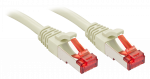 Lindy - Patch-Kabel - RJ-45 (M) - RJ-45 (M) - 30,0m - SFTP, PiMF - CAT 6 - gepresst, verseilt, glatt - Grau (47711)