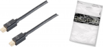 shiverpeaks BS10-51025 DisplayPort-Kabel 1 m Mini DisplayPort Schwarz (BS10-51025)