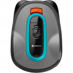M&auml;hroboter smart SILENO life 1.000m&sup2; Set grau/t&uuml;rkis, Li-Ionen Akku 2,1Ah, LONA-Technologie