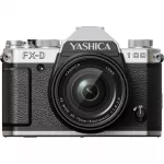 Yashica FX-D 100 35mm SLR juostinis fotoaparatas (juodas)