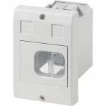 Eaton E-PKZ01-G tu&scaron;čias korpusas su sukimosi jungikliu ir membraninėmis įvadomis, pilkas 281634