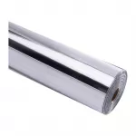HTVRONT Chrome Metallic lipni plėvelė, 30,5 cm x 90 cm (sidabrinė)