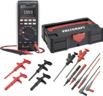 Voltcraft VC-831 Hand-Multimeter Set mit T-Loc Systainer Abgreifklemmen Haken und zus&auml;tzl (3342859+2181316+1674350+1674351+2482813+3315070+3315068)