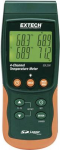 EXTECH SDL200 2-/4-Kanal-Temperatur-Messger&auml;t mit Datenloggerfunktion auf SD-Karte, Thermometer -199 (SDL200)