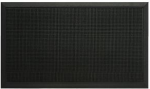 PAPERFLOW Noppenmatte (B)800 x (T)1000 mm, schwarz aus 100 % Kautschuk, hohe B&uuml;rstkraft, abgeschr&auml;gte Kanten, - 1 St&uuml;ck (6TPI80X100.01)