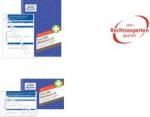 AVERY Zweckform Erste Hilfe Meldeblock 312, DIN A5, 50 Blatt - f&uuml;r den Markt: D - 1 St&uuml;ck (312)