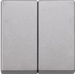 Merten MEG3400-6036. Produktfarbe: Edelstahl, Markenkompatibilit&auml;t: Merten, Material: Thermoplast (MEG3400-6036)