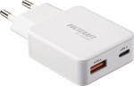 Voltcraft UC-1C1A45W01 USB Ladeger&auml;t USB-C USB-A Fast Charge PD 3.0 Wei&szlig; (VC-17009805)