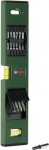 Accessories 17-piece screwdriver bit level set with spirit level 2607017070