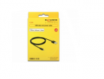 DeLOCK - Video- / Audio-Adapter - MHL - 5-polig Micro-USB Typ B (M) - HDMI, 19-polig, 5-polig Micro-USB Typ B (W) - 20cm - Schwarz - f&uuml;r Smartphones (65643)