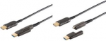 shiverpeaks BASIC-S AOC-HDMI Verlegekabel-Set, 4K, 30 m HDMI A Stecker - HDMI D Stecker, mit Adapter HDMI D Stecker - 1 St&uuml;ck (BS30-02485)