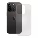 PEDEA viskas viename rinkinys, skirtas iPhone 14 Pro: TPU dėklas, apsauginis stiklas ir 30 W kelioninis įkroviklis, permatomas