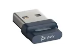 HP Poly BT700 USB-A Bluetooth adapteris, USB adapteris, juodas