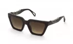 ZADIG & VOLTAIRE moteri&scaron;ki katės akies formos akiniai nuo saulės SZV418-53722Y Havana rudi gradientiniai 53mm