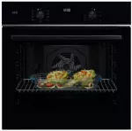 AEG 5000 SurroundCook įmontuojama elektrinė orkaitė, 72L, pirolitinis savaiminis valymas, nerūdijantis plienas