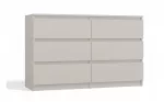 MALWA CHEST OF DRAWERS M6/120 CASMERE COLOUR